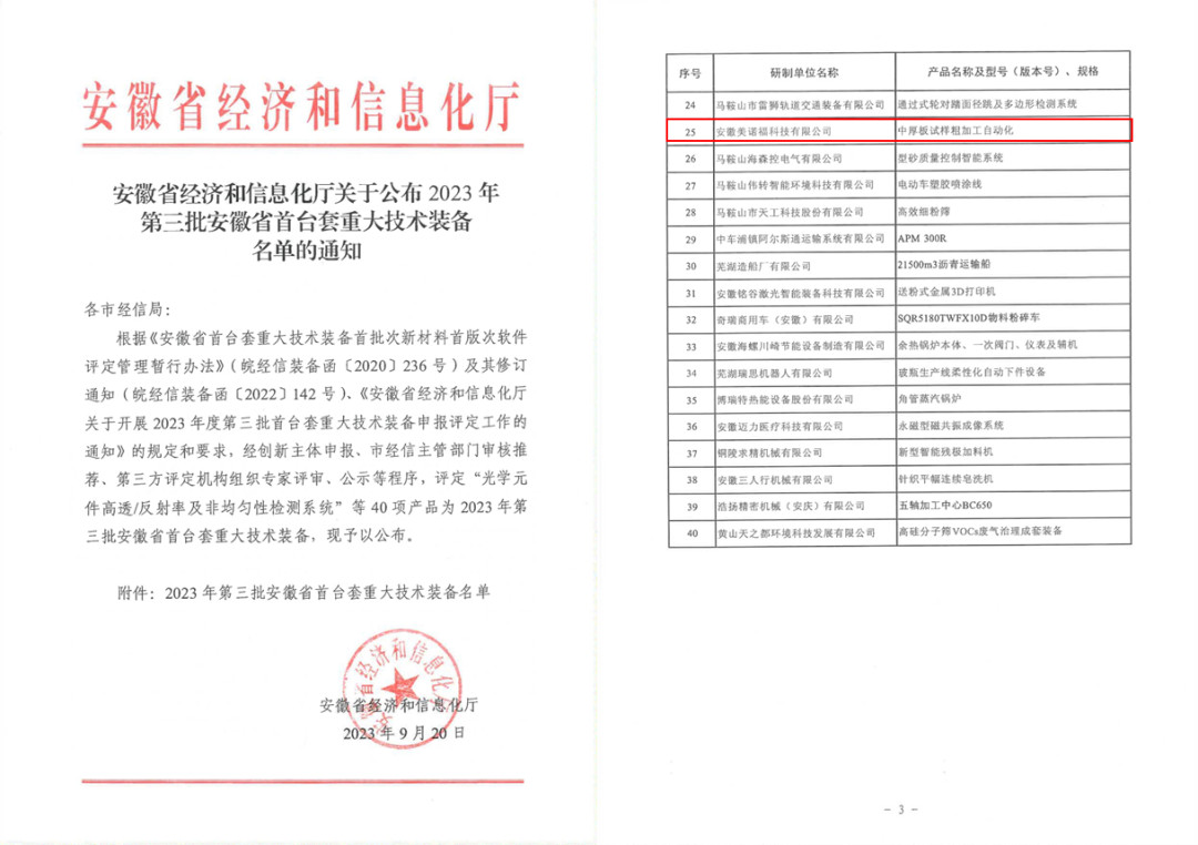 美诺福科技中厚板试样粗加工自动化获首台套认定image001.jpg